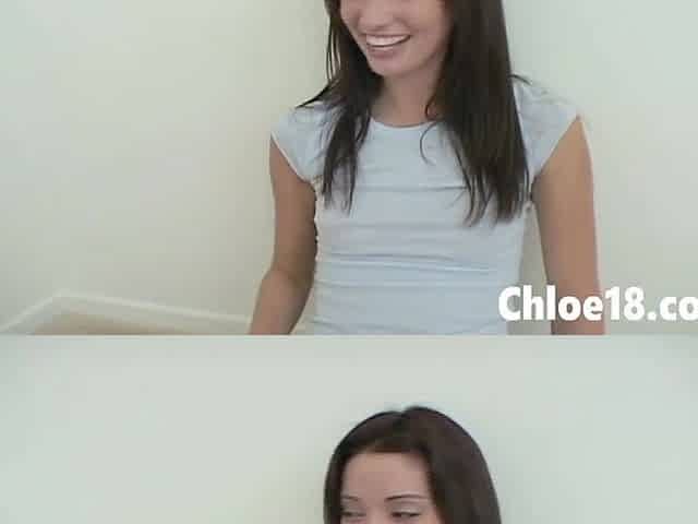 Chloe 18 Condo Inspect and Masturbating