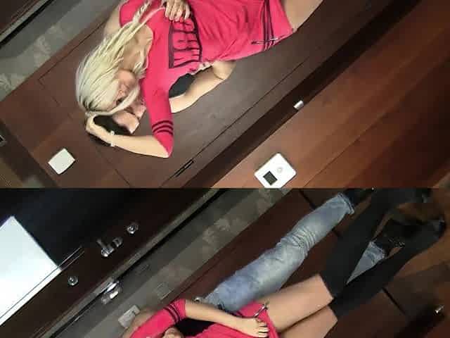Busty Polish Blonde Andrea drilled by neighbor