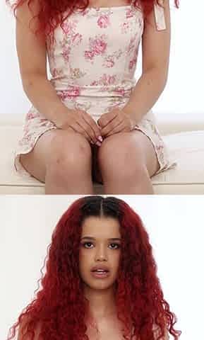 Sweet Girl with a Big Ass Tries to Stand Out During Her Audition