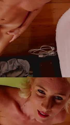 Masturbating on the Floor