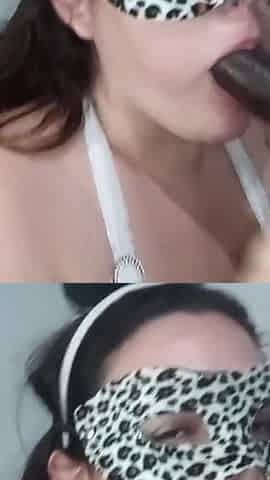Fucking with a friend with a big dick in front of her husband # 3