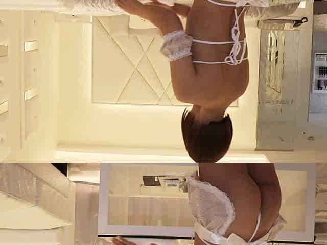 Sensual Japanese maid radiates passionate desire during sensual encounters