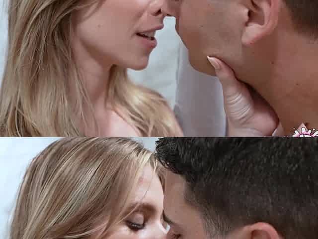 Anya Olsen is having shower sex with her boyfriend