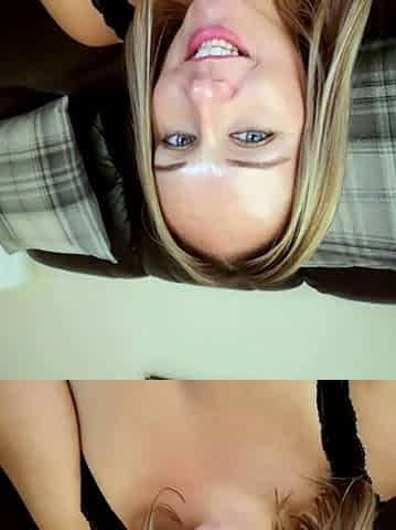 Big boobs milf masturbates with her dildo