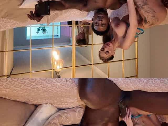 This UK Slut Gets BBC Creampie