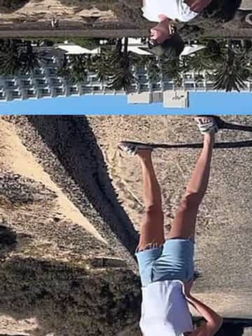 Desperate Wetting Jeans Shorts in Public