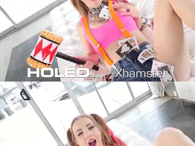 HOLED Harley Quinn - Prey On Butt Anal Romp