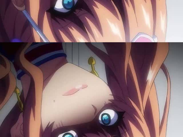 Busty cheerleader character fucks passionately with the whole baseball team.