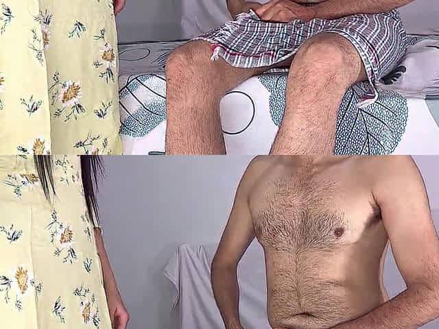 Slim hotty's taut cunt drilled by uncle with huge knob with clear audio.