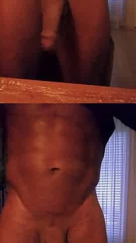 Jerking off my dick until I finish