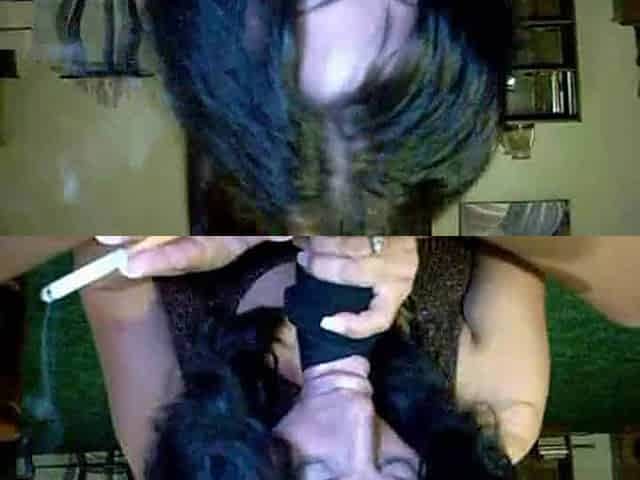 Milf smoking