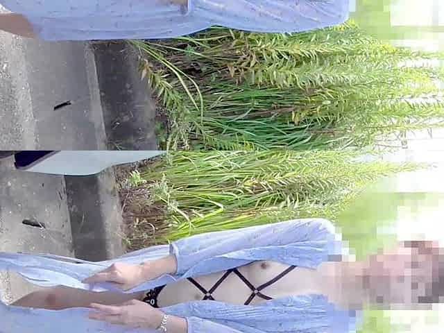 Mayu No72 Naked in a See-through Dress Sex