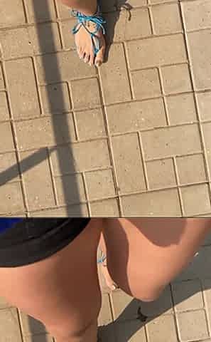 Shining with My Golden Toes on Sun