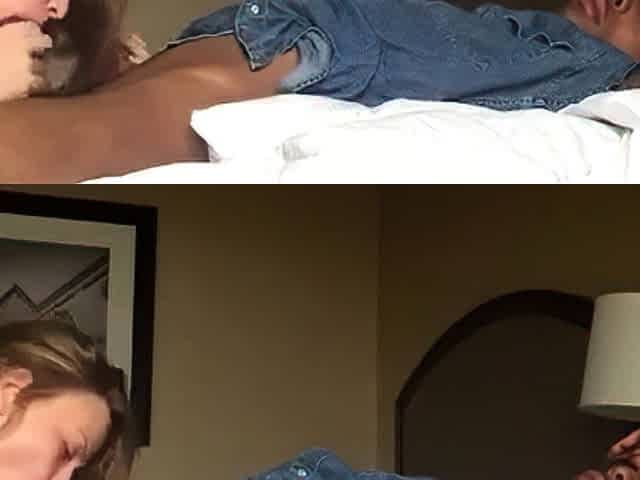 Cuckold films his girl's interracial hardcore amateur sex wi
