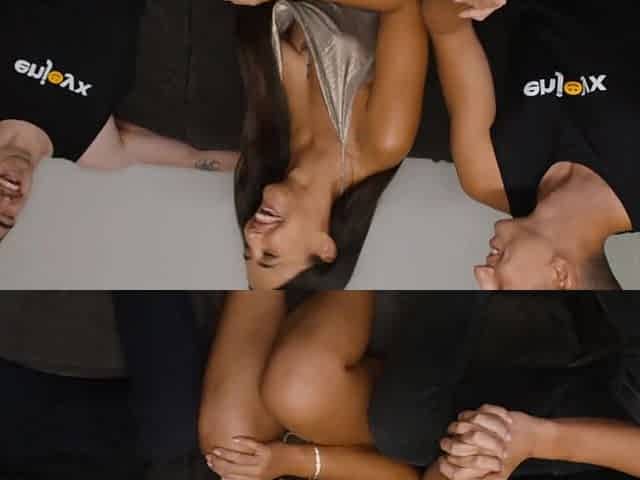 Nuria Millan gets DP'ed in a threesome