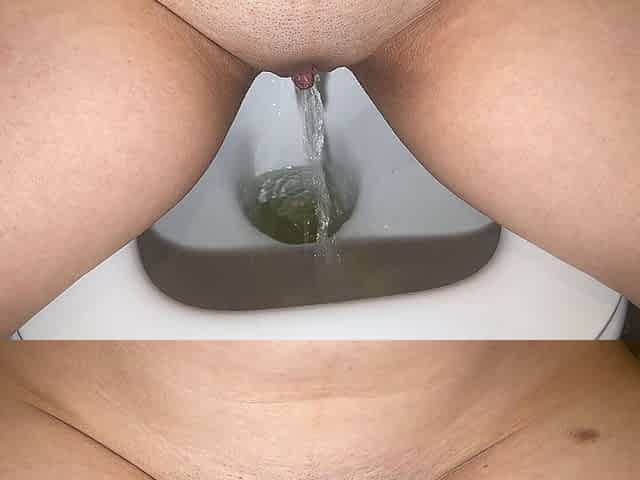 Pissing Compilation in Different Panties! Close-up of a Pussy and Dirty Pads!