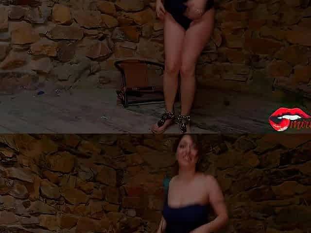 amateur gal masturbates until that babe squirts on top of a watchtower / Miriam Prado