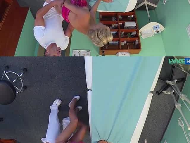 Doctor Creampies A Hot Blonde Milf In His Surgery