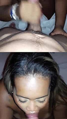 Married woman sucking youthful chap's large shlong in secret