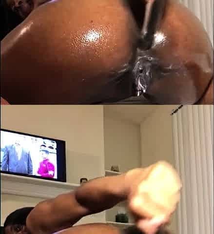 Hot Black Maid Does Some Webcam Black and Ebony