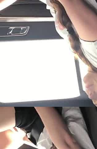 Taking an Uber and Getting Naughty in the Backseat