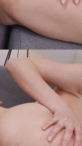 Firstanalquest - Long Legs Brunette Olivia Westsun Fucks in the Ass and Enjoys Her First Anal Gape