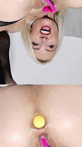 Fisted My Ass Hole & Ping Pong Balls in Ass