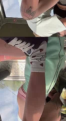 Whilst riding a cable car, why not have sex with a stranger