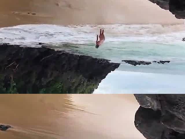 A mother i'd like to fuck teased a stranger and got a weenie in her butt right on the beach.