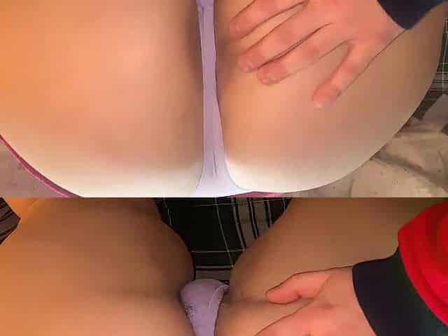 Cuck can't handle wife's constricted butt
