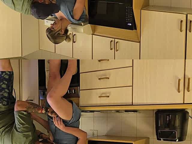 Finger Fucking My Ex Wife in Her Kitchen