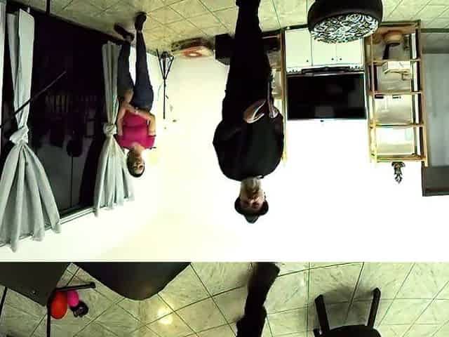Cuckold watches the debt collector screw his wife. Cuckold POV.