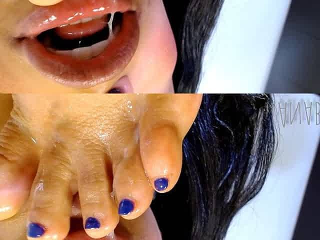 Worship and Sucking Sloppy Feet