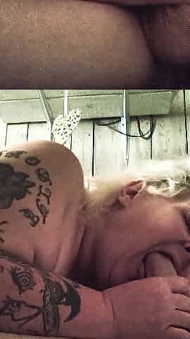What Started as a Blow job Got Her Creampied on Her Butt