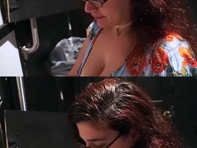 Charlie glory hole blowjob