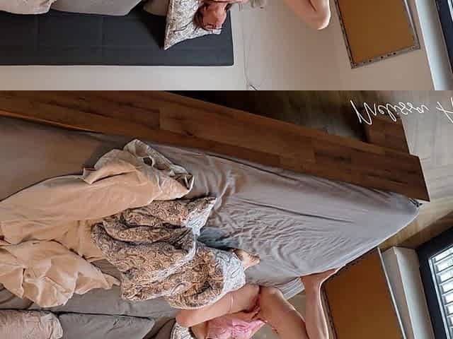 What Are You Doing? Stepson Caught Stepmom Masturbating