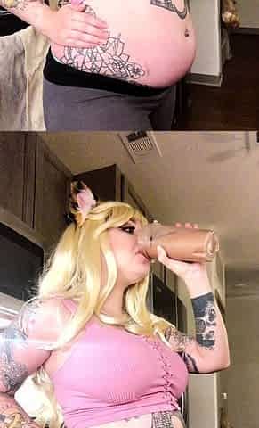 Horny blonde babe with big boobs drilled hard by horny cock
