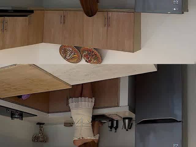 Kitchen Cleaning In A fascinating Suit