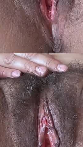 Look at My Big Hairy Pussy, You Want to Kiss and Fuck It, Moans Stepmom Watching Stepson Masturbate