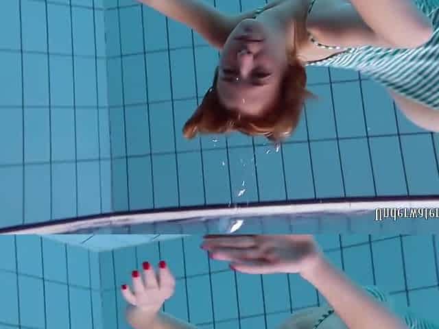 Anetta Hot Underwater Swimming Pool Babe