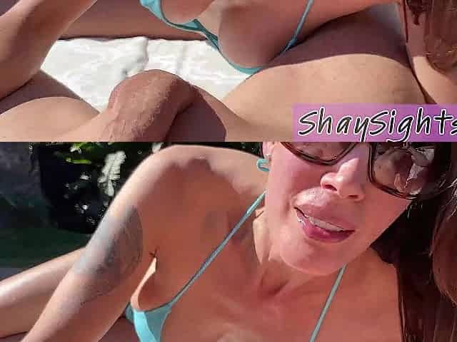 Cougar Hits On Hawt Chap At Pool to Leave Him With Blue Balls and Screws Him the Next Day - Shay Sights