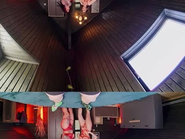 LadyLyne Busty POV Threesome With Sabien Demonia WRB