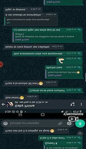 CONVERSACIONES DE WHATSAPP CON MI PRIMA GABRIELA DE SINALOA