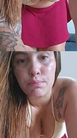I'm Getting Wet and Wide Open Punching a Dildo in the Pussy and Opening the Ass with My Fingers