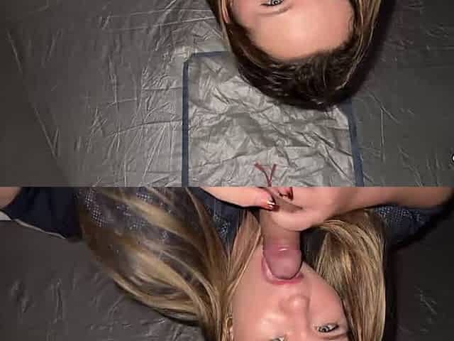 Blonde seduced after caught masturbating - Big butt ass-fuck and vaginal union, x-rated porn!