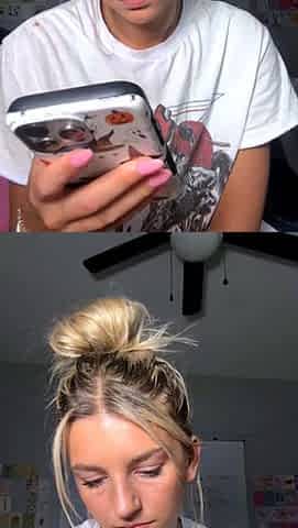 Blonde teen Sierras first erotic masturbation video