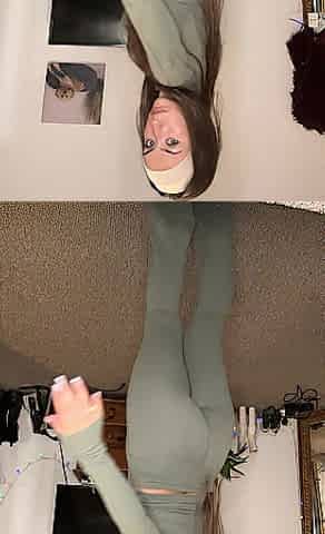 Hot British College Teen Striptease
