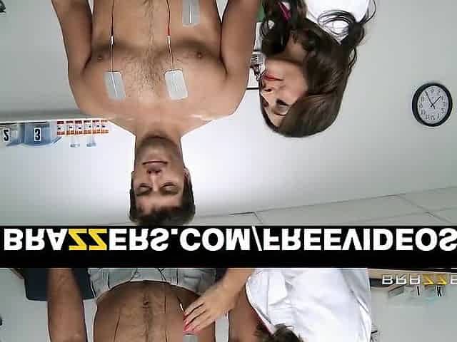 Brazzers - Hot doctor Raylene sucks her patient's large-rod