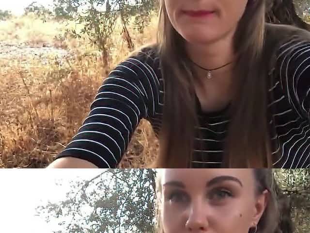 Masturbating in public place