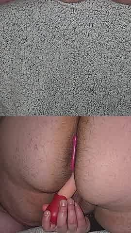 Sticking the Viberating Dildo in My Ass Made Me Almost Squirt